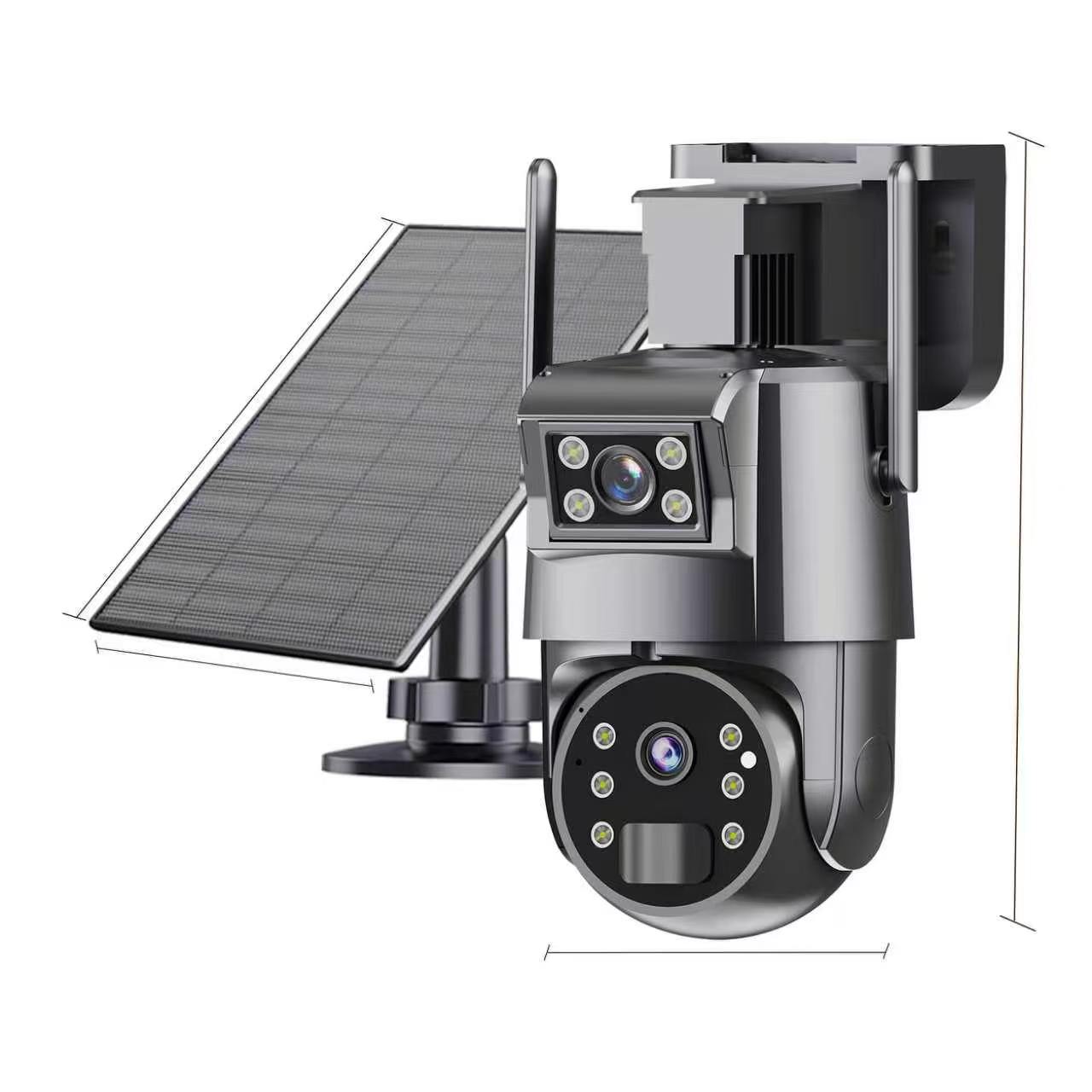 ubox app dual solar camera