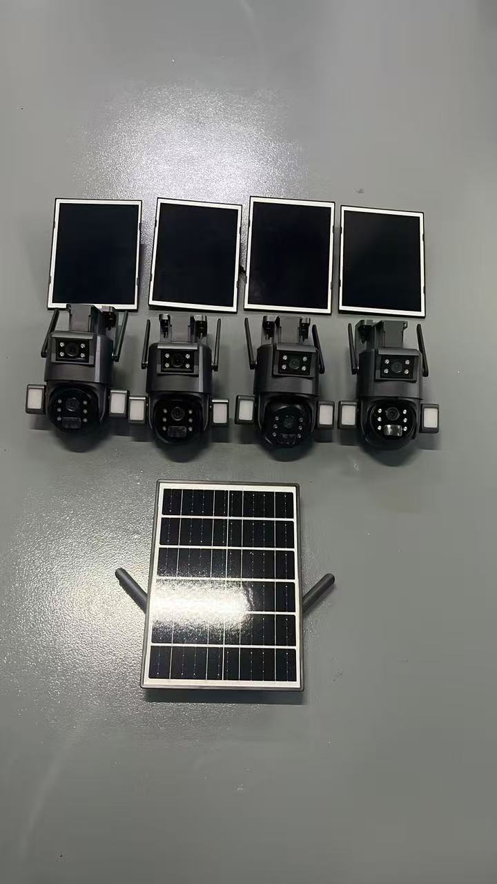 ubox app 4G wireless kit ( with 4pcs wifi version solar camera)